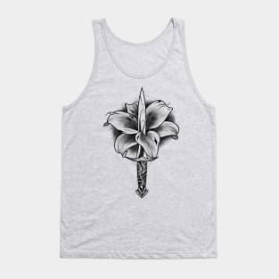 Dagger and Lily (black version) Tank Top